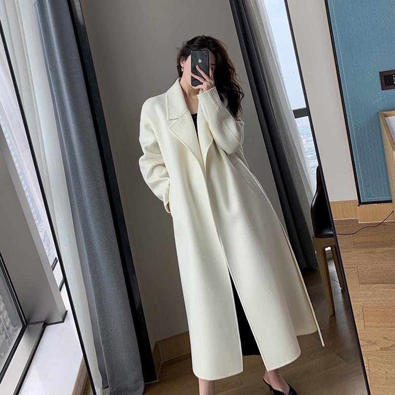 THE ELEGANT IVORY LONG COAT