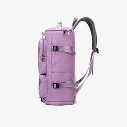 One Shoulder Cross Body Gym Bag Large Capacity Travel Backpack