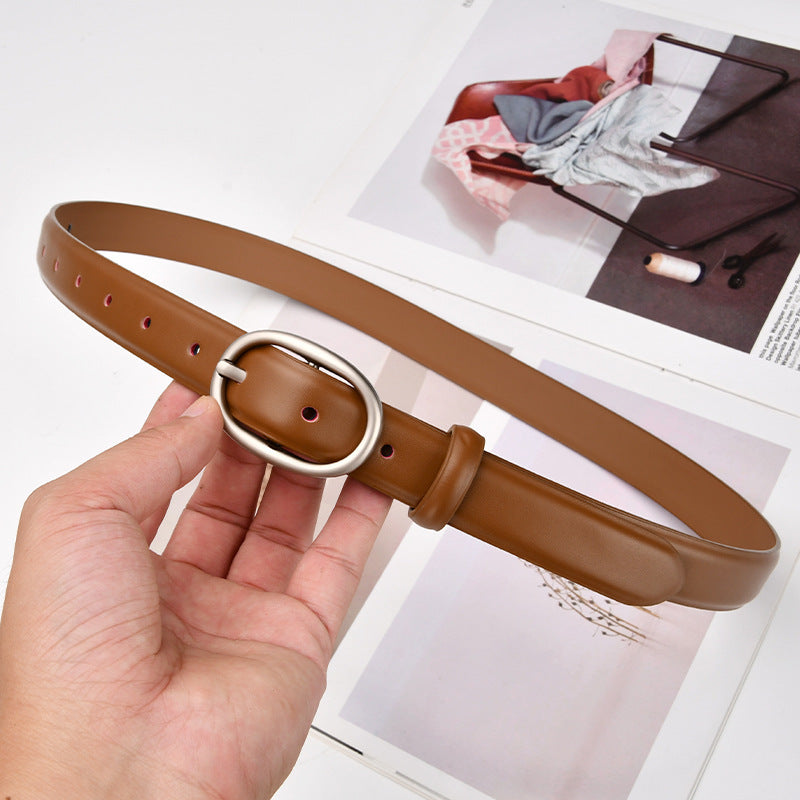 THE CLASSIC OVAL BUCKLE BELT