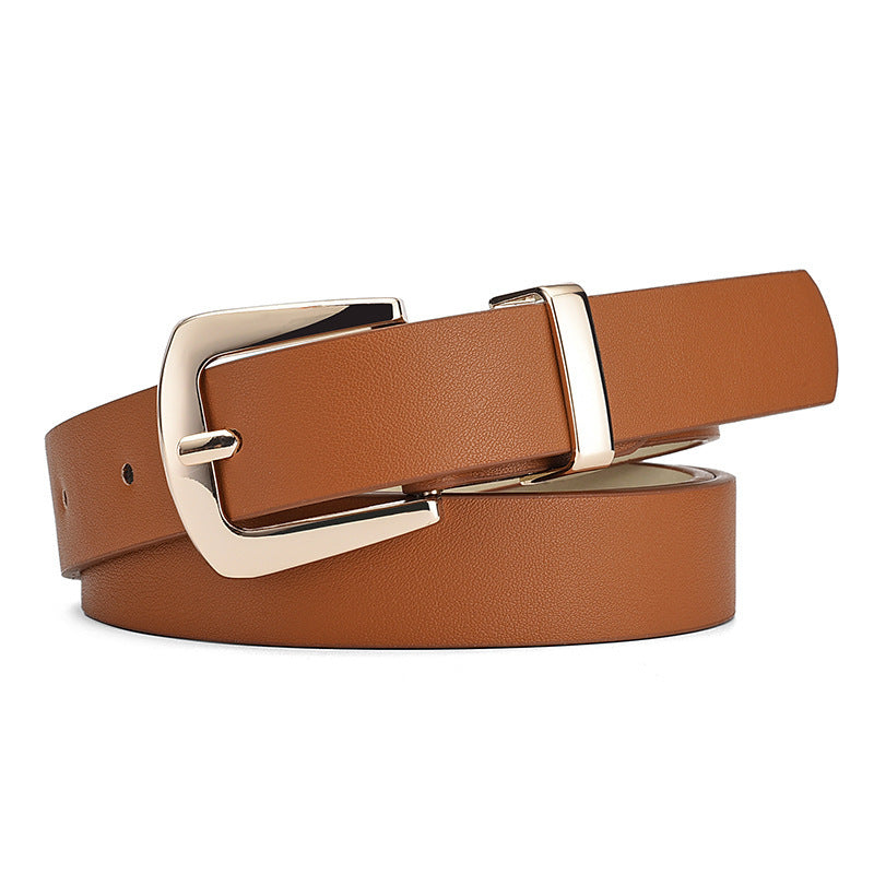 THE SLEEK GOLD BUCKLE BELT