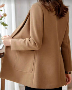 THE CLASSIC CAMEL BLAZER COAT