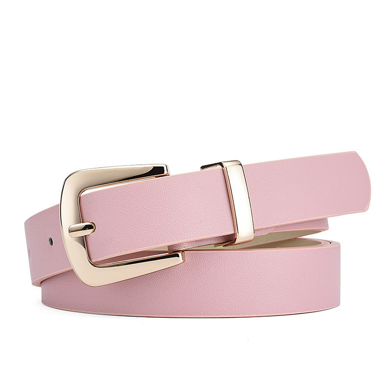 THE SLEEK GOLD BUCKLE BELT