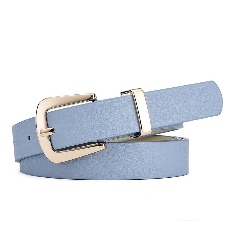 THE SLEEK GOLD BUCKLE BELT