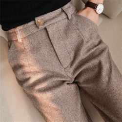 SOPHISTICATED SAND TROUSERS